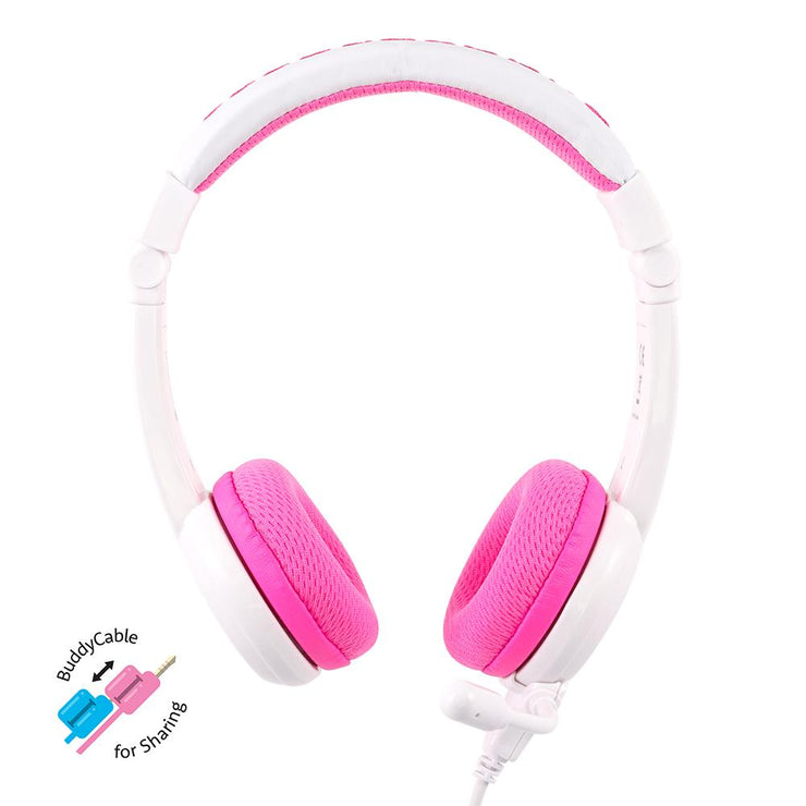 BuddyPhones School Pink Headphones