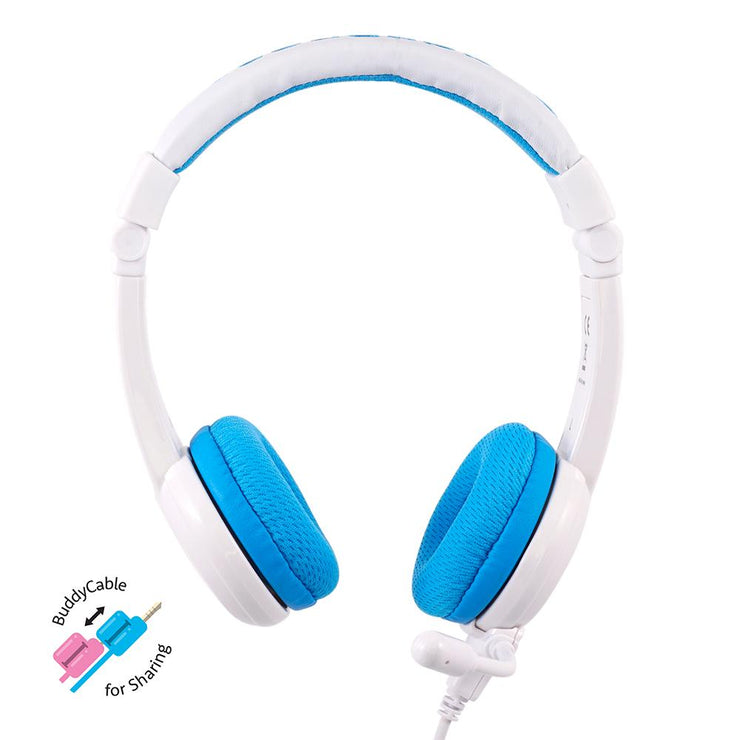 BuddyPhones School Blue Headphones