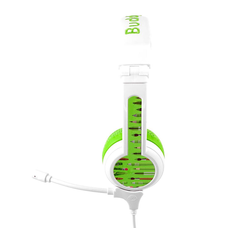 BuddyPhones School Green Headphones